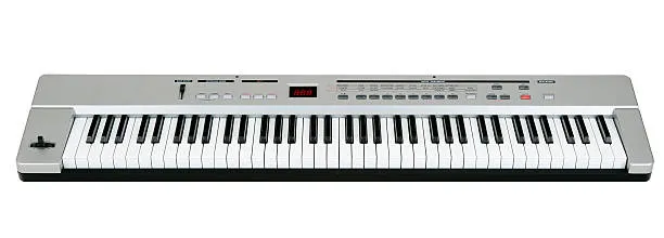 Teclado blanco 61 teclas