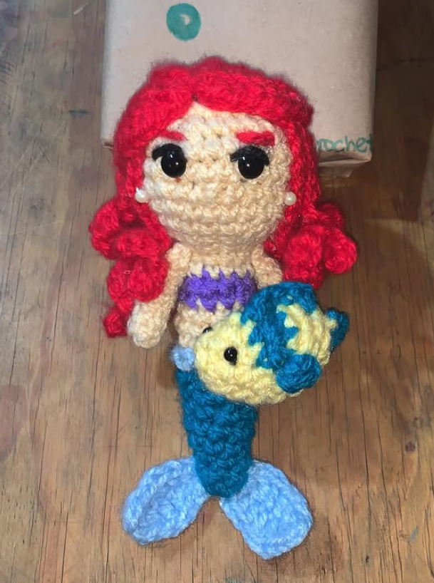 Sirenita de Crochet